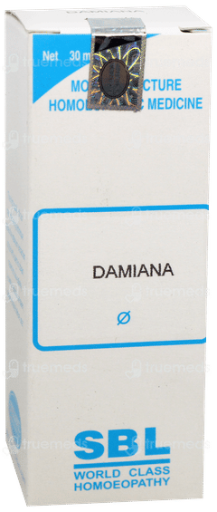 Sbl Damiana Q Mother Tincture 30Ml